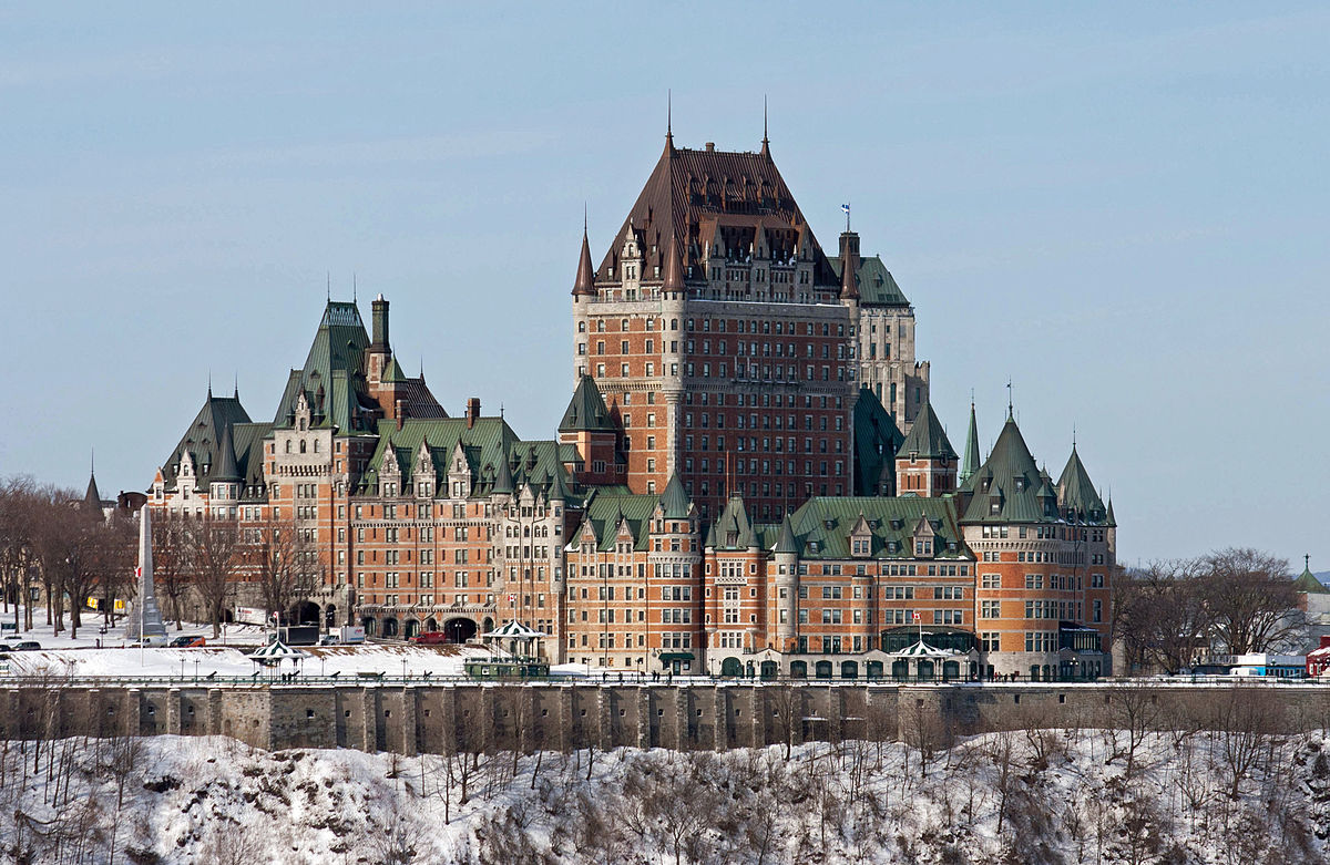 Chateau Frontenac,
Québec.